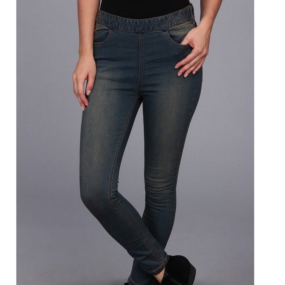 Free People Dark Wash Jeans